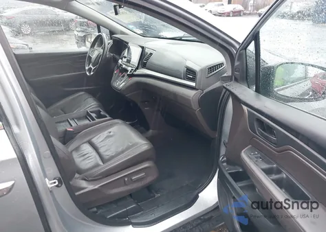 2018 Honda Odyssey Ex-L from USA, damaged, VIN 5FNRL6H71JB032431